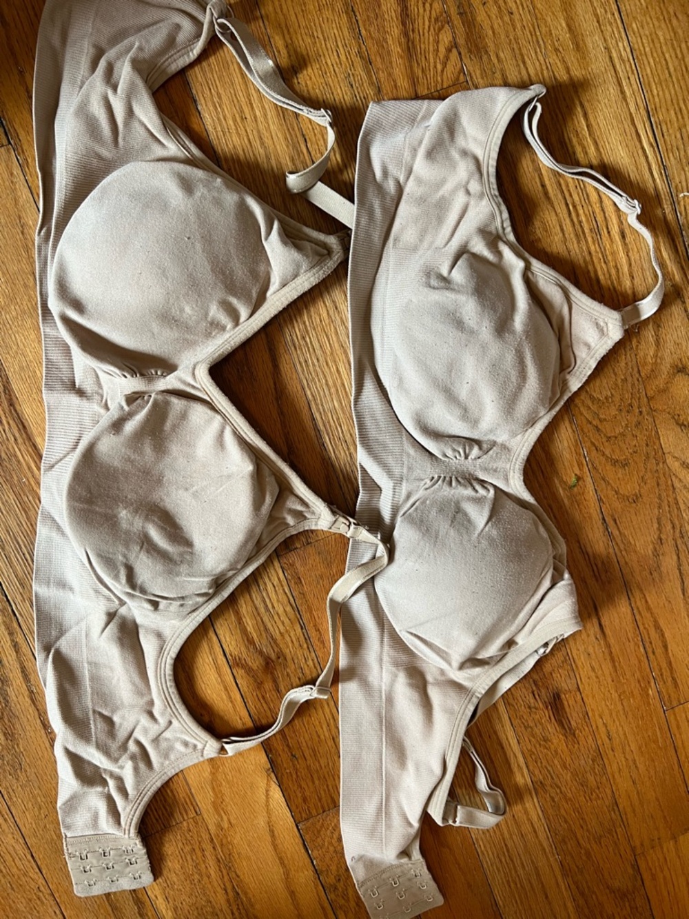 Motherhood Maternity Beige Seamless Nursing Bra